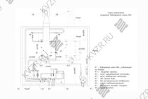 Схема подключения и монтажа водогрейного промышленного котла 1.1 МВт на мазуте