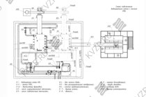 Схема подключения и монтажа водогрейного промышленного котла КВм-0,93 с топкой РПК