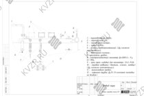 Отвод пара парового котла КП 1000 на дровах