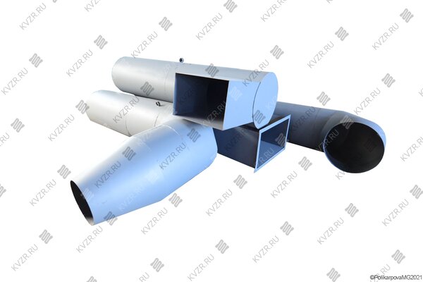 Газоходы для золоуловителей промышленных